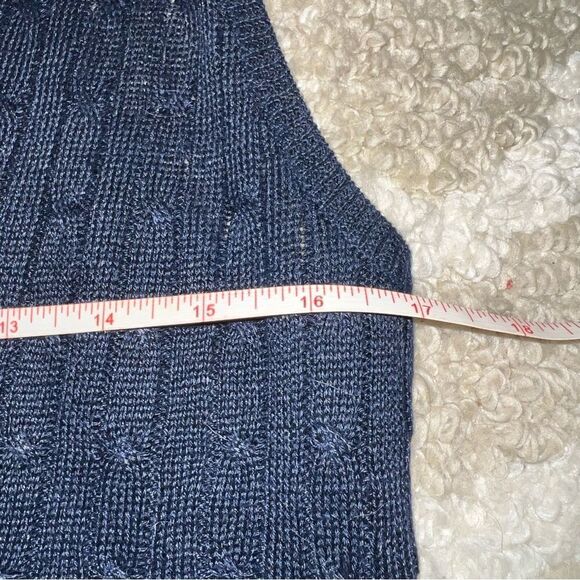 J crew linen vest size L like new - Picture 4 of 6